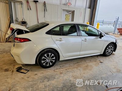 Trzecie zdjęcie samochodu z tyłu: 2021 TOYOTA COROLLA LE VIN:JTDEAMDE5MJ020874 - miniatura