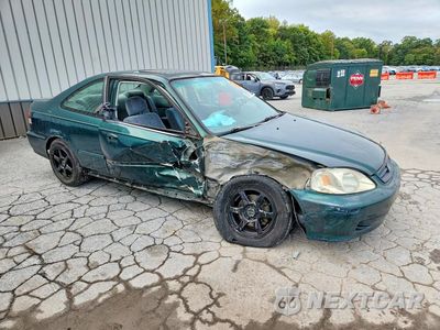 Czwarte zdjęcie samochodu z boku: 1999 HONDA CIVIC EX VIN:1HGEJ8254XL021762 - miniatura