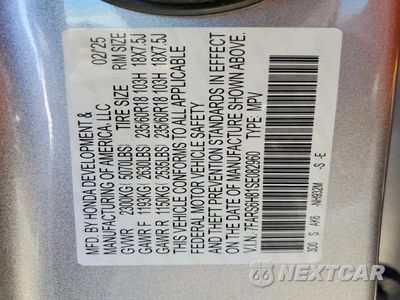 Zdjęcie 13 z 13 samochodu: 2025 HONDA CR-V SPORT-L VIN:7FARS6H81SE082960 - miniatura