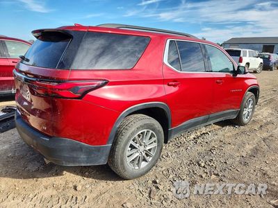Trzecie zdjęcie samochodu z tyłu: 2023 CHEVROLET TRAVERSE LT VIN:1GNERGKW3PJ181757 - miniatura