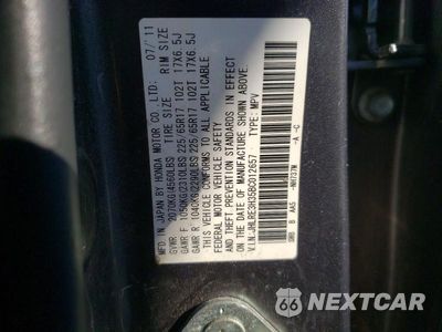 Zdjęcie 13 z 13 samochodu: 2011 HONDA CR-V LX VIN:JHLRE3H35BC012657 - miniatura