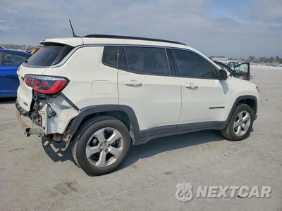 Trzecie zdjęcie samochodu z tyłu: 2019 JEEP COMPASS LATITUDE VIN:3C4NJDBB3KT812844 - miniatura