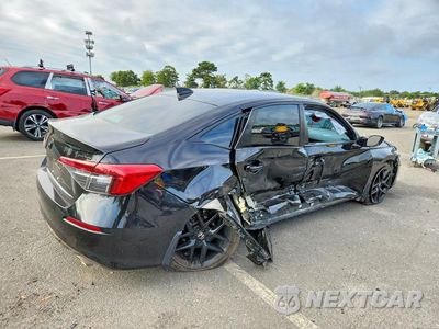 Trzecie zdjęcie samochodu z tyłu: 2022 HONDA CIVIC SPORT VIN:2HGFE2F59NH581626 - miniatura