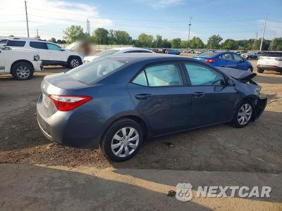 Trzecie zdjęcie samochodu z tyłu: 2015 TOYOTA COROLLA LE VIN:2T1BURHE4FC454557 - miniatura