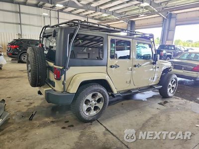 Trzecie zdjęcie samochodu z tyłu: 2017 JEEP WRANGLER UNLIMITED SAHARA VIN:1C4BJWEG0HL589236 - miniatura