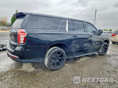 Trzecie zdjęcie samochodu z tyłu: 2023 CHEVROLET SUBURBAN K1500 LT VIN:1GNSKCKDXPR216505 - miniatura