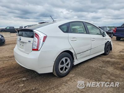 Trzecie zdjęcie samochodu z tyłu: 2014 TOYOTA PRIUS THREE VIN:JTDKN3DUXE1814912 - miniatura