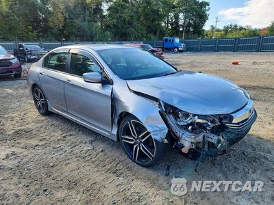 Czwarte zdjęcie samochodu z boku: 2017 HONDA ACCORD SPORT SPECIAL EDITION VIN:1HGCR2F14HA043262 - miniatura