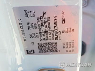 Zdjęcie 12 z 12 samochodu: 2025 CHEVROLET COLORADO Z71 VIN:1GCPTDEK9S1160978 - miniatura
