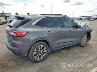 Trzecie zdjęcie samochodu z tyłu: 2021 FORD ESCAPE SEL VIN:1FMCU9CZ0MUA42565 - miniatura