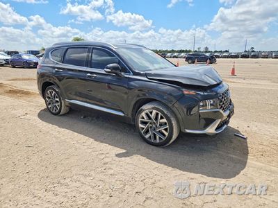Czwarte zdjęcie samochodu z boku: 2022 HYUNDAI SANTA FE CALLIGRAPHY VIN:5NMS54ALXNH411195 - miniatura