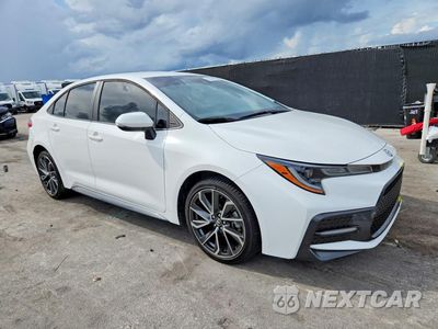 Czwarte zdjęcie samochodu z boku: 2022 TOYOTA COROLLA SE VIN:5YFS4MCE8NP131430 - miniatura