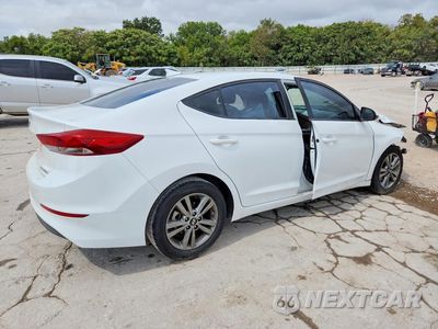 Trzecie zdjęcie samochodu z tyłu: 2018 HYUNDAI ELANTRA SEL VIN:5NPD84LFXJH253820 - miniatura