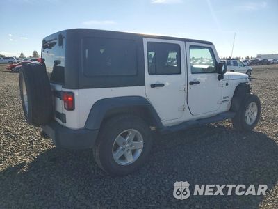 Trzecie zdjęcie samochodu z tyłu: 2012 JEEP WRANGLER UNLIMITED SPORT VIN:1C4BJWDG4CL284249 - miniatura