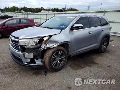 2016 TOYOTA HIGHLANDER XLE 5TDJKRFH5GS344236 - główne zdjęcie licytacji z USA - miniatura