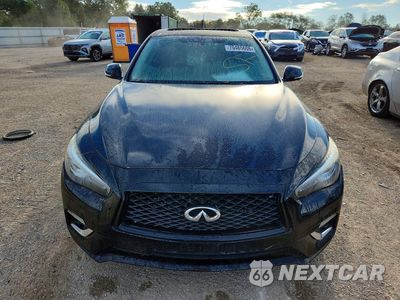 Piąte zdjęcie samochodu w środku: 2018 INFINITI Q50 3.0T LUXE VIN:JN1EV7AR0JM440164 - miniatura