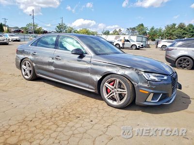 Czwarte zdjęcie samochodu z boku: 2019 AUDI S4 PREMIUM PLUS VIN:WAUB4AF46KA024147 - miniatura