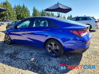 Drugie zdjęcie samochodu z przodu: 2023 HYUNDAI ELANTRA SEL VIN:KMHLM4AG3PU448736 - miniatura