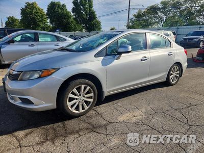2012 HONDA CIVIC EX 19XFB2F80CE045092 - główne zdjęcie licytacji z USA - miniatura