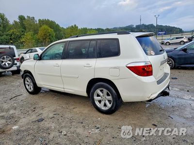 Drugie zdjęcie samochodu z przodu: 2010 TOYOTA HIGHLANDER BASE VIN:5TDBK3EH6AS031464 - miniatura