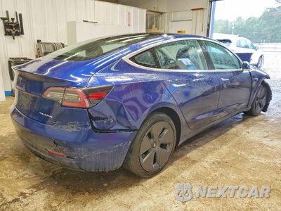 Trzecie zdjęcie samochodu z tyłu: 2018 TESLA MODEL 3 VIN:5YJ3E1EB2JF093623 - miniatura