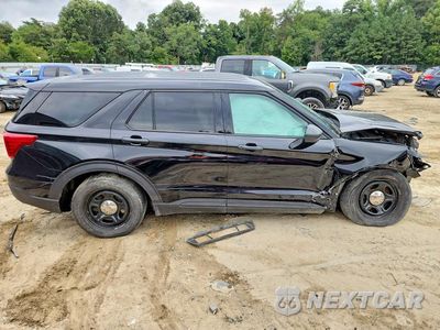 Czwarte zdjęcie samochodu z boku: 2020 FORD EXPLORER POLICE INTERCEPTOR VIN:1FM5K8AW4LGC64007 - miniatura