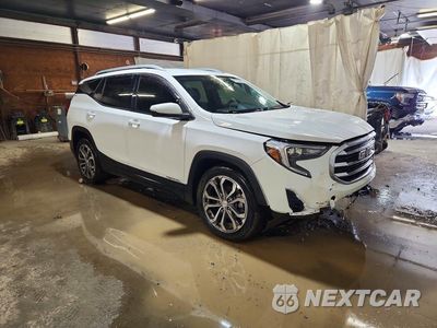 Czwarte zdjęcie samochodu z boku: 2018 GMC TERRAIN SLT VIN:3GKALVEX7JL143549 - miniatura