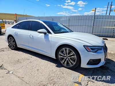 Czwarte zdjęcie samochodu z boku: 2021 AUDI A6 PREMIUM PLUS VIN:WAUE8AF26MN032664 - miniatura
