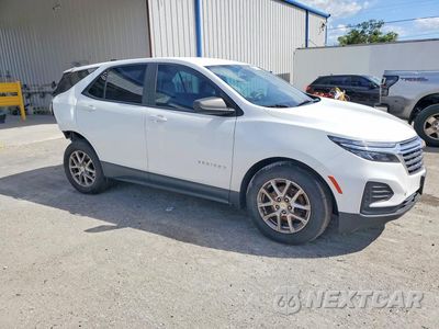 Czwarte zdjęcie samochodu z boku: 2022 CHEVROLET EQUINOX LS VIN:3GNAXHEV0NS236478 - miniatura