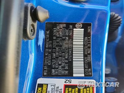 Zdjęcie 13 z 13 samochodu: 2020 TOYOTA CAMRY SE VIN:4T1G11AK9LU307774 - miniatura