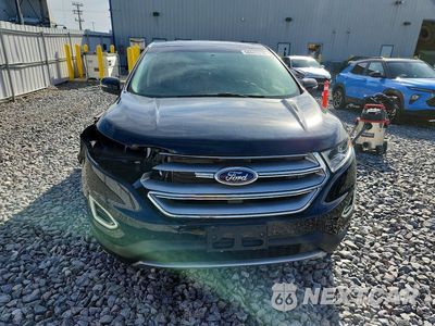 Piąte zdjęcie samochodu w środku: 2017 FORD EDGE TITANIUM VIN:2FMPK4K98HBB87375 - miniatura