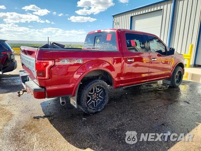 Trzecie zdjęcie samochodu z tyłu: 2016 FORD F150 SUPERCREW VIN:1FTEW1EF4GFA02512 - miniatura