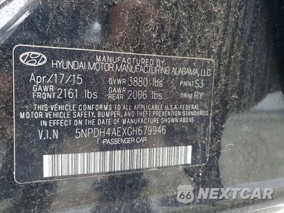 Zdjęcie 12 z 12 samochodu: 2016 HYUNDAI ELANTRA VALUE EDITION VIN:5NPDH4AEXGH679946 - miniatura