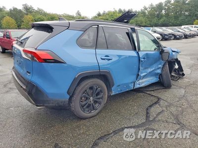 Trzecie zdjęcie samochodu z tyłu: 2025 TOYOTA RAV4 XSE VIN:4T3E6RFV0SU176945 - miniatura