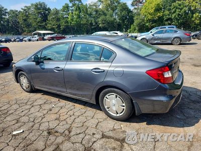 Drugie zdjęcie samochodu z przodu: 2012 HONDA CIVIC HF VIN:2HGFB2F64CH322511 - miniatura