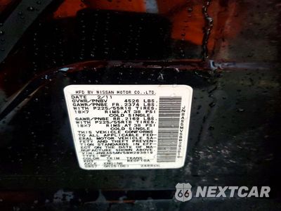 Zdjęcie 13 z 13 samochodu: 2011 NISSAN ROGUE S VIN:JN8AS5MV5BW293819 - miniatura