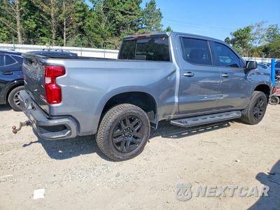 Trzecie zdjęcie samochodu z tyłu: 2019 CHEVROLET SILVERADO K1500 RST VIN:1GCUYEED8KZ233559 - miniatura