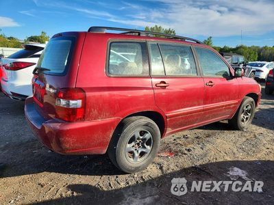 Trzecie zdjęcie samochodu z tyłu: 2007 TOYOTA HIGHLANDER STD VIN:JTEGB21A170167317 - miniatura