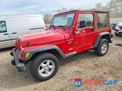 2000 JEEP WRANGLER / TJ SPORT 1J4FA49S8YP799445 - główne zdjęcie licytacji z USA - miniatura