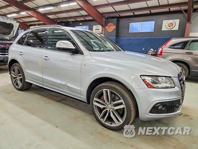 Czwarte zdjęcie samochodu z boku: 2016 AUDI SQ5 PRESTIGE VIN:WA1VCAFP6GA142827 - miniatura