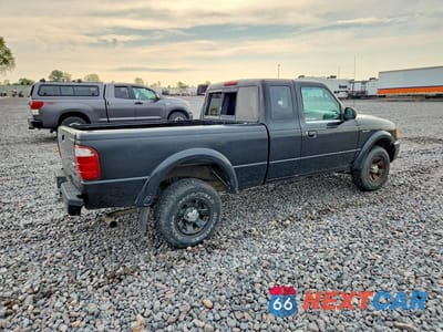 Trzecie zdjęcie samochodu z tyłu: 2005 FORD RANGER SUPER CAB VIN:1FTYR14U85PB09154 - miniatura