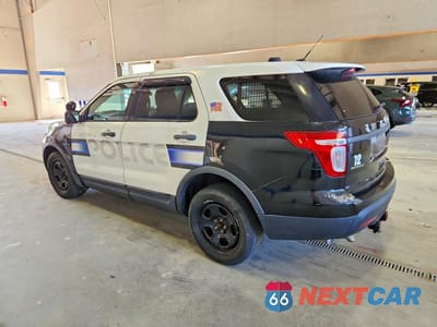 Drugie zdjęcie samochodu z przodu: 2013 FORD EXPLORER POLICE INTERCEPTOR VIN:1FM5K8AR4DGB78983 - miniatura