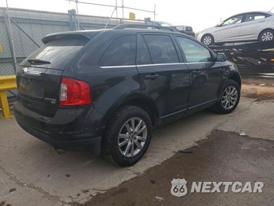 Trzecie zdjęcie samochodu z tyłu: 2013 FORD EDGE LIMITED VIN:2FMDK4KC6DBA14902 - miniatura