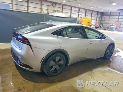 Trzecie zdjęcie samochodu z tyłu: 2025 TOYOTA PRIUS LE VIN:JTDACAAU2S3050337 - miniatura