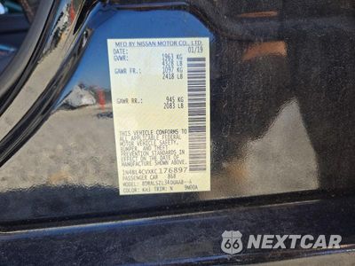 Zdjęcie 13 z 13 samochodu: 2019 NISSAN ALTIMA SR VIN:1N4BL4CVXKC176897 - miniatura