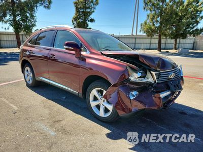 Czwarte zdjęcie samochodu z boku: 2014 LEXUS RX 350 BASE VIN:2T2ZK1BAXEC133323 - miniatura