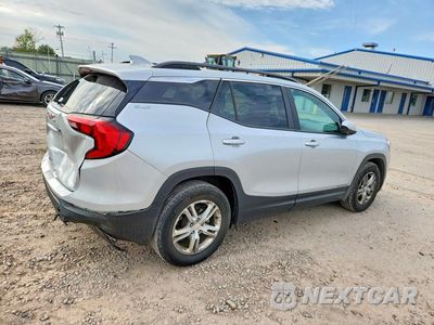 Trzecie zdjęcie samochodu z tyłu: 2021 GMC TERRAIN SLE VIN:3GKALMEV3ML313466 - miniatura