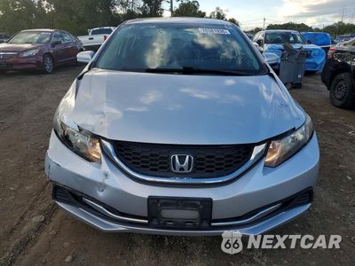 Piąte zdjęcie samochodu w środku: 2014 HONDA CIVIC LX VIN:2HGFB2F58EH551073 - miniatura