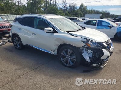 Czwarte zdjęcie samochodu z boku: 2022 NISSAN MURANO PLATINUM VIN:5N1AZ2DS1NC115922 - miniatura