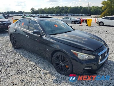 Czwarte zdjęcie samochodu z boku: 2018 INFINITI Q50 3.0T SPORT VIN:JN1EV7APXJM361244 - miniatura